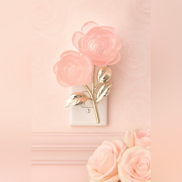 Bath & Body Works Other - NWT Bath and Bodyworks Pink Peach Roses Wallflower Plug In BBW